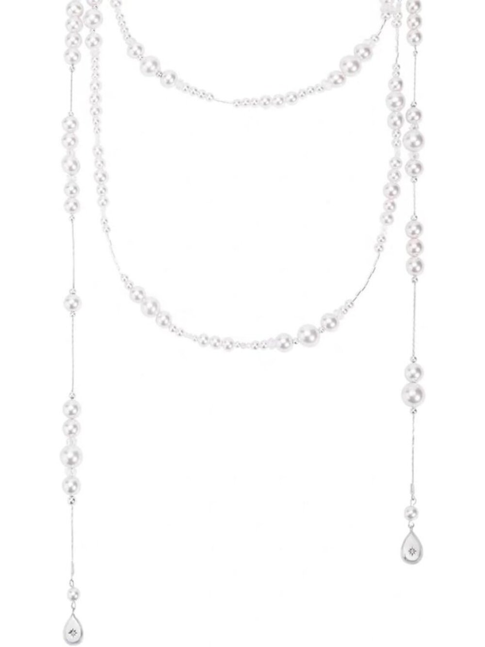 Vintage Layered Pearl Necklaces for Women - Elegant Statement Jewelry Accessory